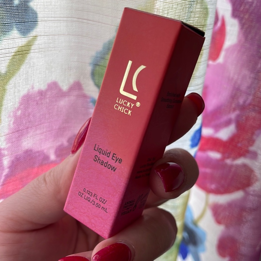 Lucky Chick liquid eyeshadow in Rose Quartz